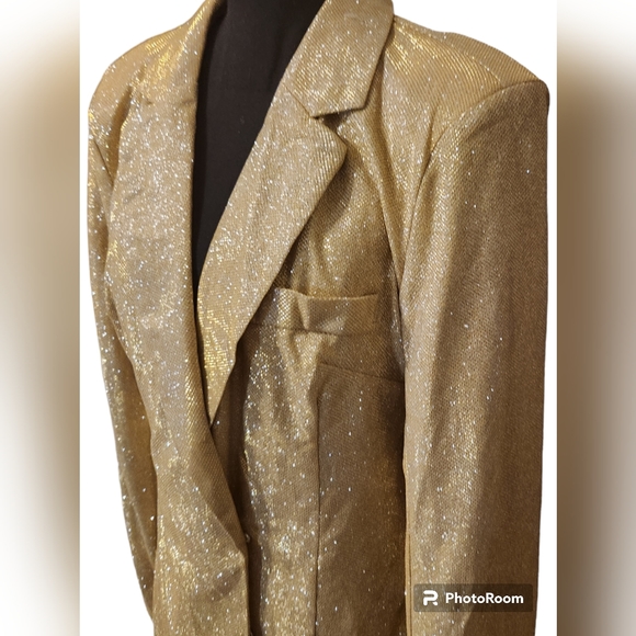 Glitter Blazer Dress - Picture 2 of 4